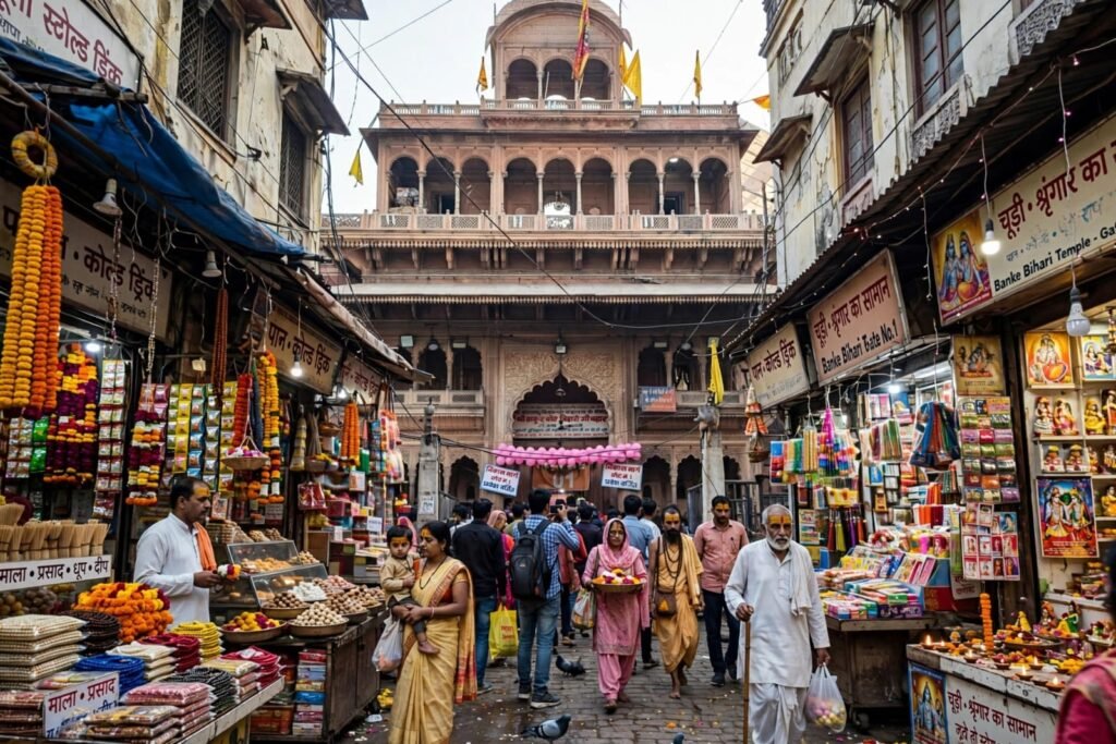 श्री बांके बिहारी मंदिर वृन्दावन